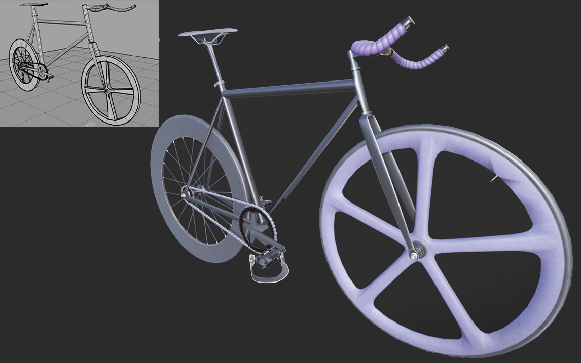 自行车模型制作上篇