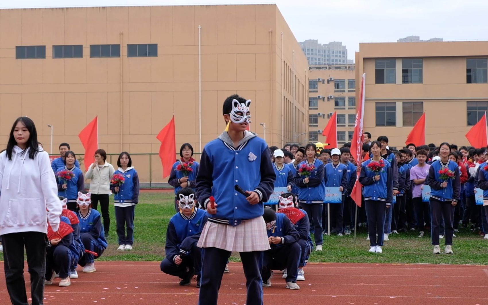 上虞区职业教育中心第18届田径运动会开幕式哔哩哔哩bilibili