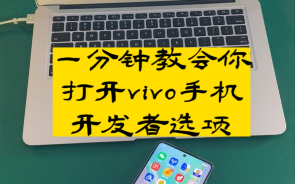 一分钟教会你,如何打开vivo手机“开发者选项”!哔哩哔哩bilibili