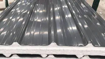 钢结构屋顶防雨夹心泡沫瓦搭建活动板房临时简易房彩钢瓦