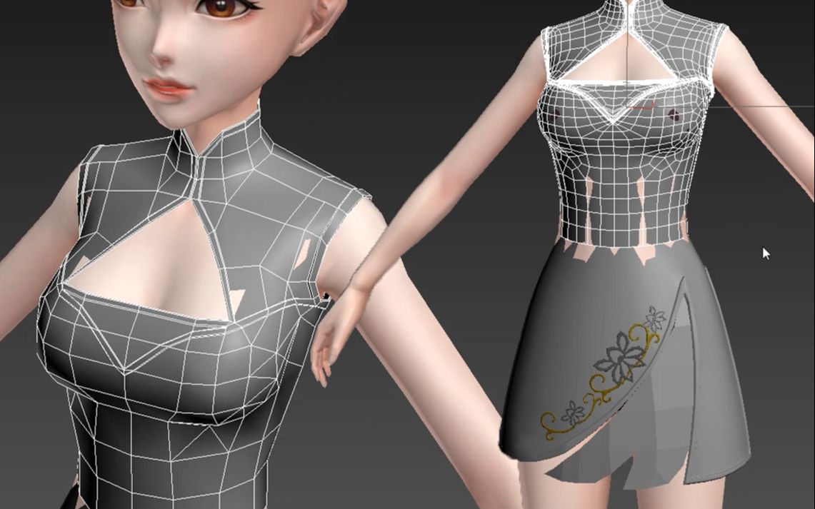 3dmax教程:3d角色衣服的制作教程 - 资源合集 - 小不点搜索