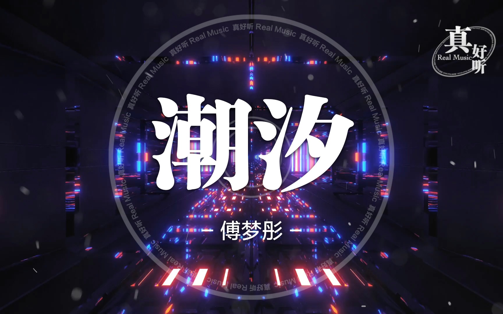 傅梦彤 - 潮汐(dj版) 【完整版】动态歌词lyricsvideo