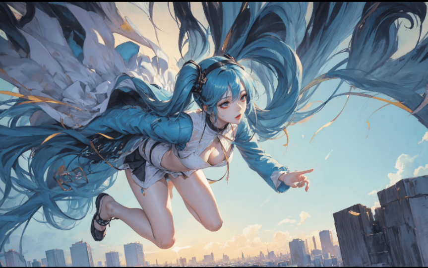 ai绘画|初音未来03