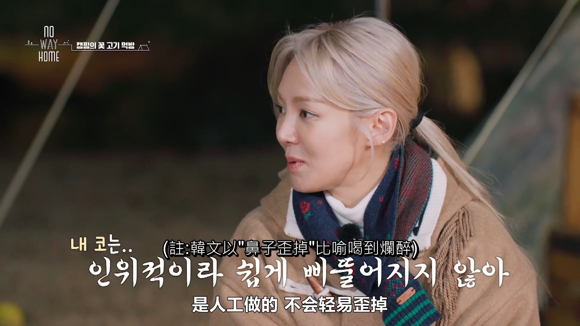 【中字】240405 sunny×金孝渊 露营综艺《no way home》ep07-9