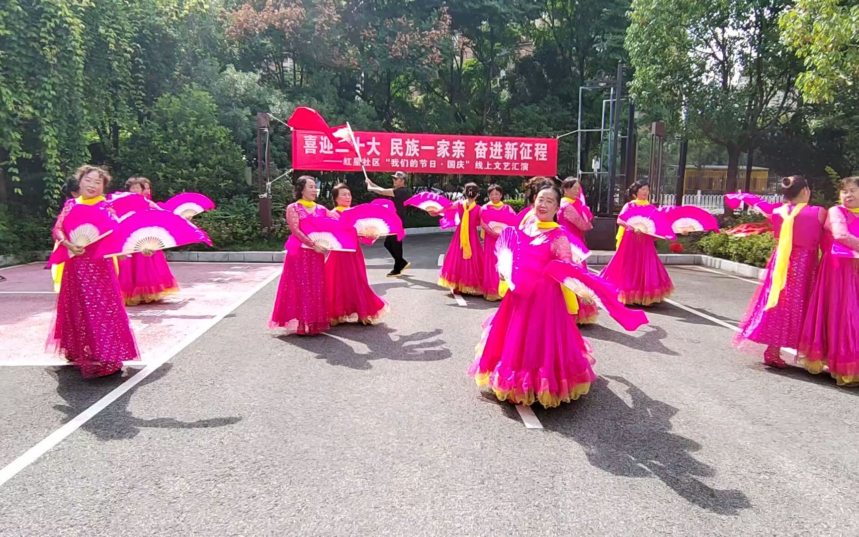 社区大学舞蹈一班祝福祖国哔哩哔哩bilibili