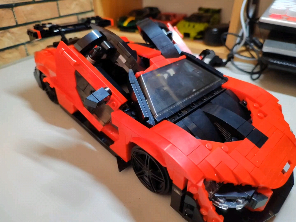 乐高lego类积木 迈凯伦塞纳速组