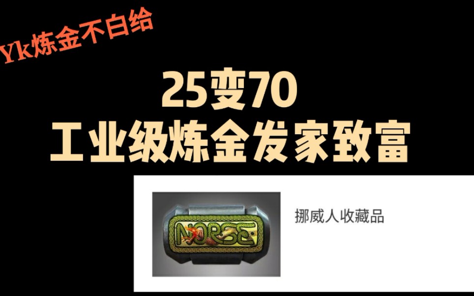 【csgo炼金】工业级低成本稳赚配方,发家致富不是梦(结尾含roll)哔哩哔哩bilibili