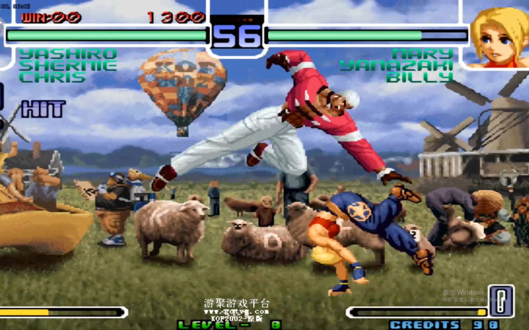 《小狼解说》拳皇2002:打分玩法展示-干涸大地七加社如此强力