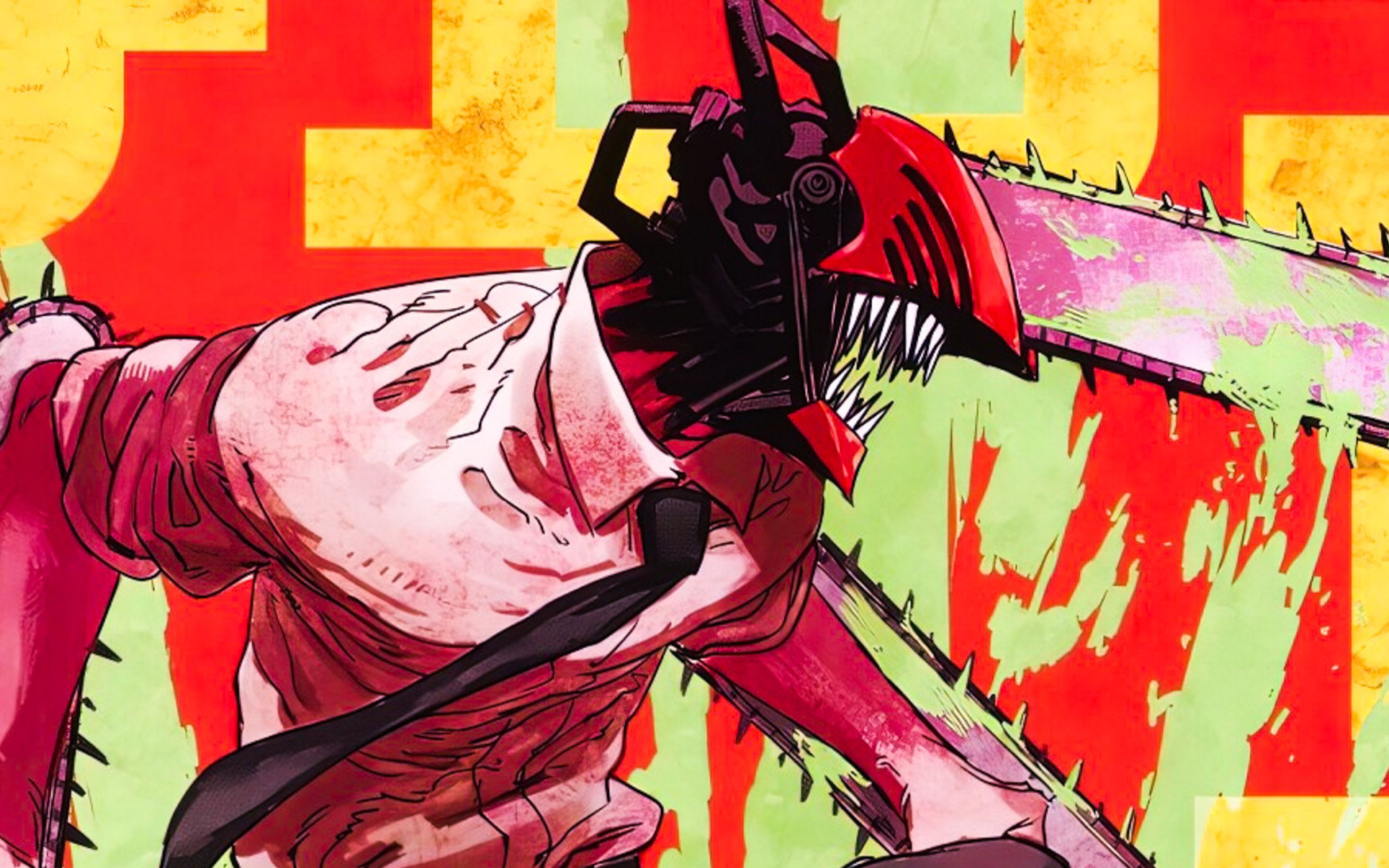 blender大神"重口味炫技",绑定 动画【电锯人chainsaw man】,太飙了