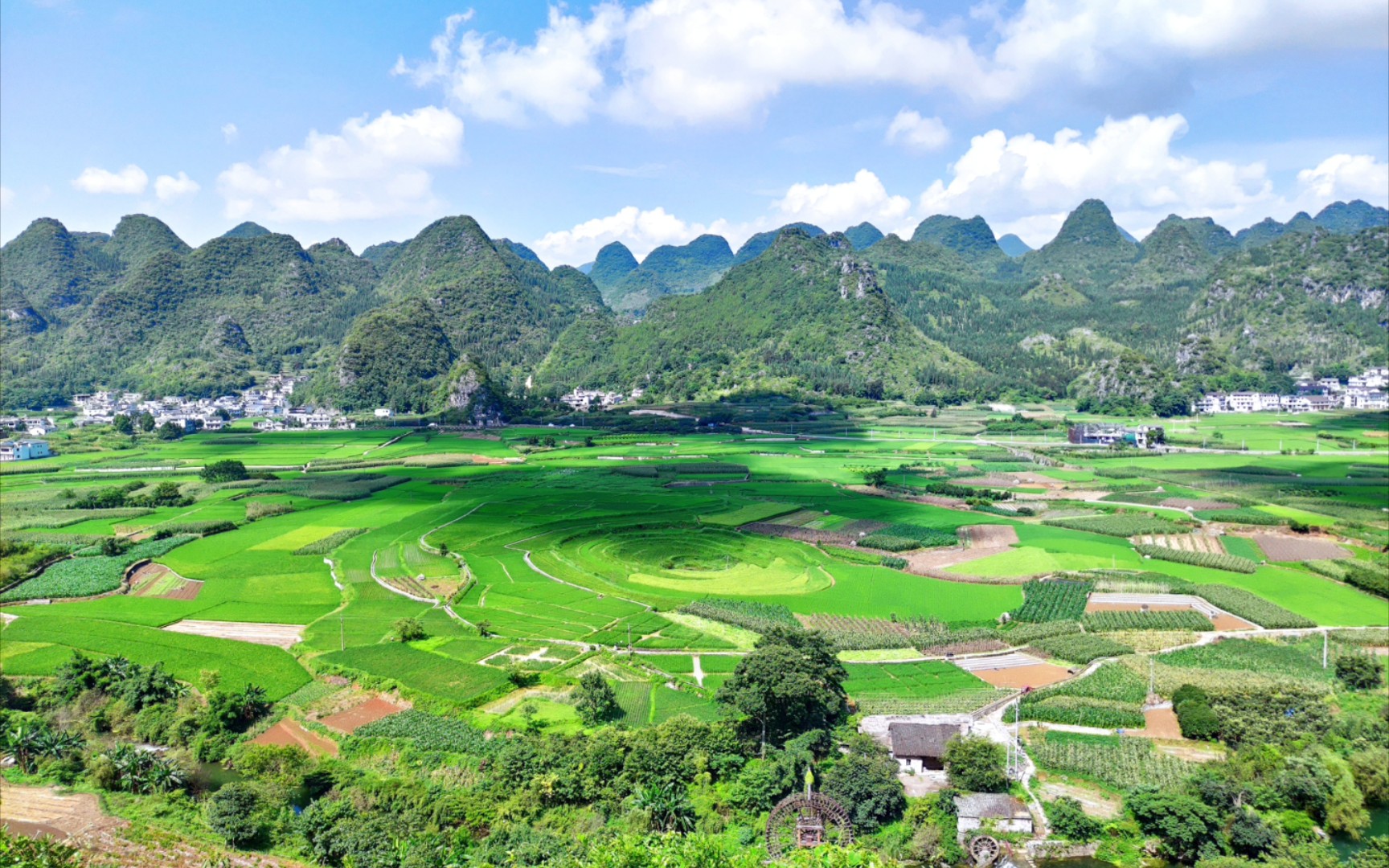 默夫带你去旅游:贵州兴义八卦田