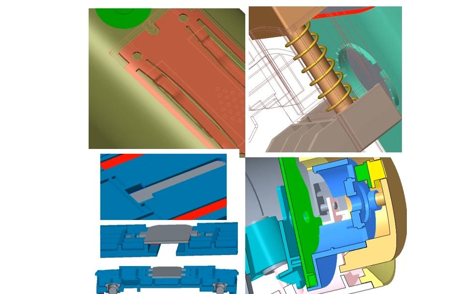 preo/creo阻尼的结构设计【东湖教育】
