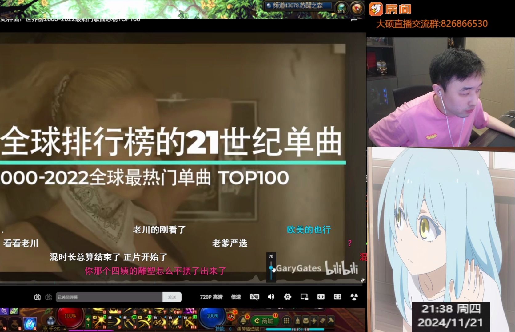 【疯奶大硕】20002022年热门,欧美TOP100哔哩哔哩bilibili