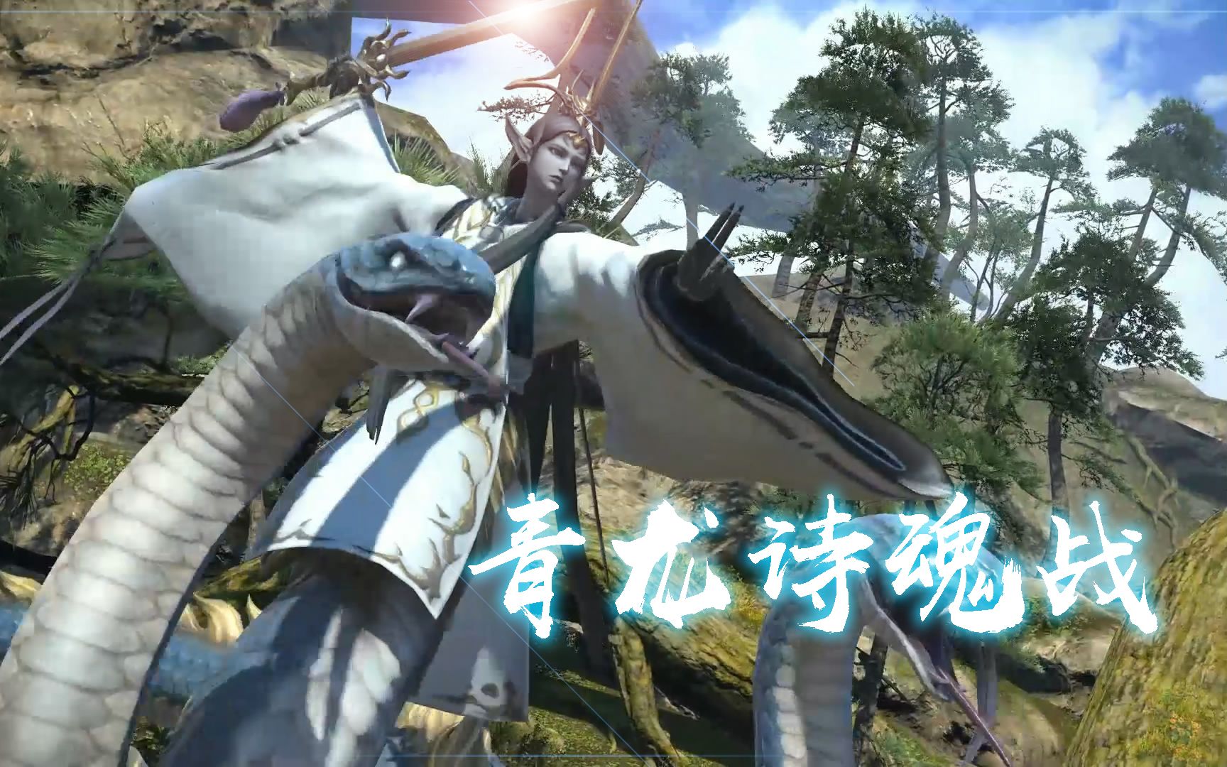 oneff14极青龙初心武僧视角