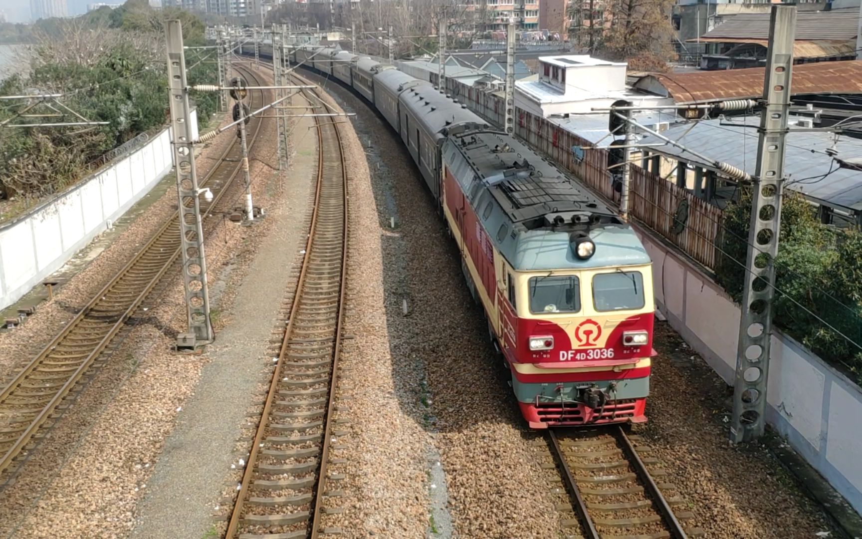 【中国铁路】k465次 df4d-3036[沪昆绕行线][金衙庄天桥]【2019.3.