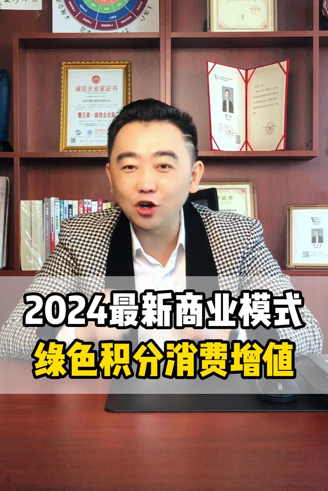 2024新商业模式:绿色积分消费增值模式哔哩哔哩bilibili