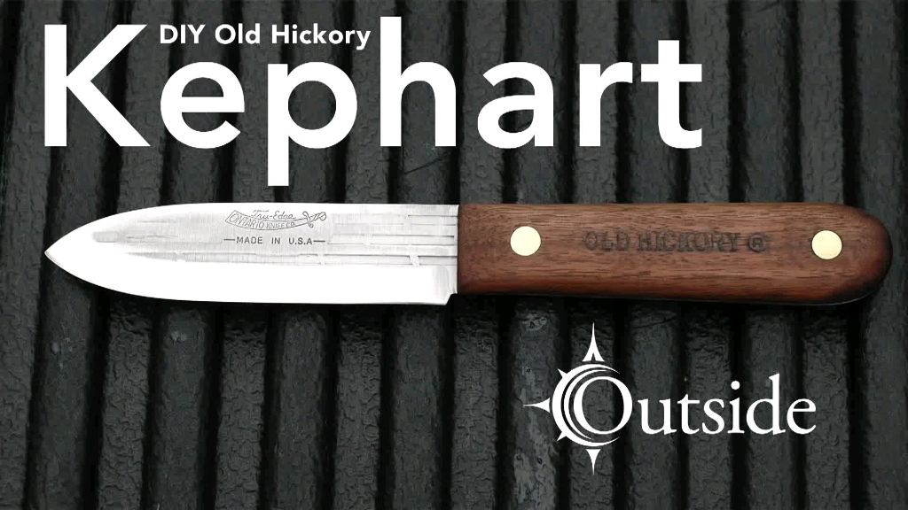 【安大略】kephart knife diy old hickory project