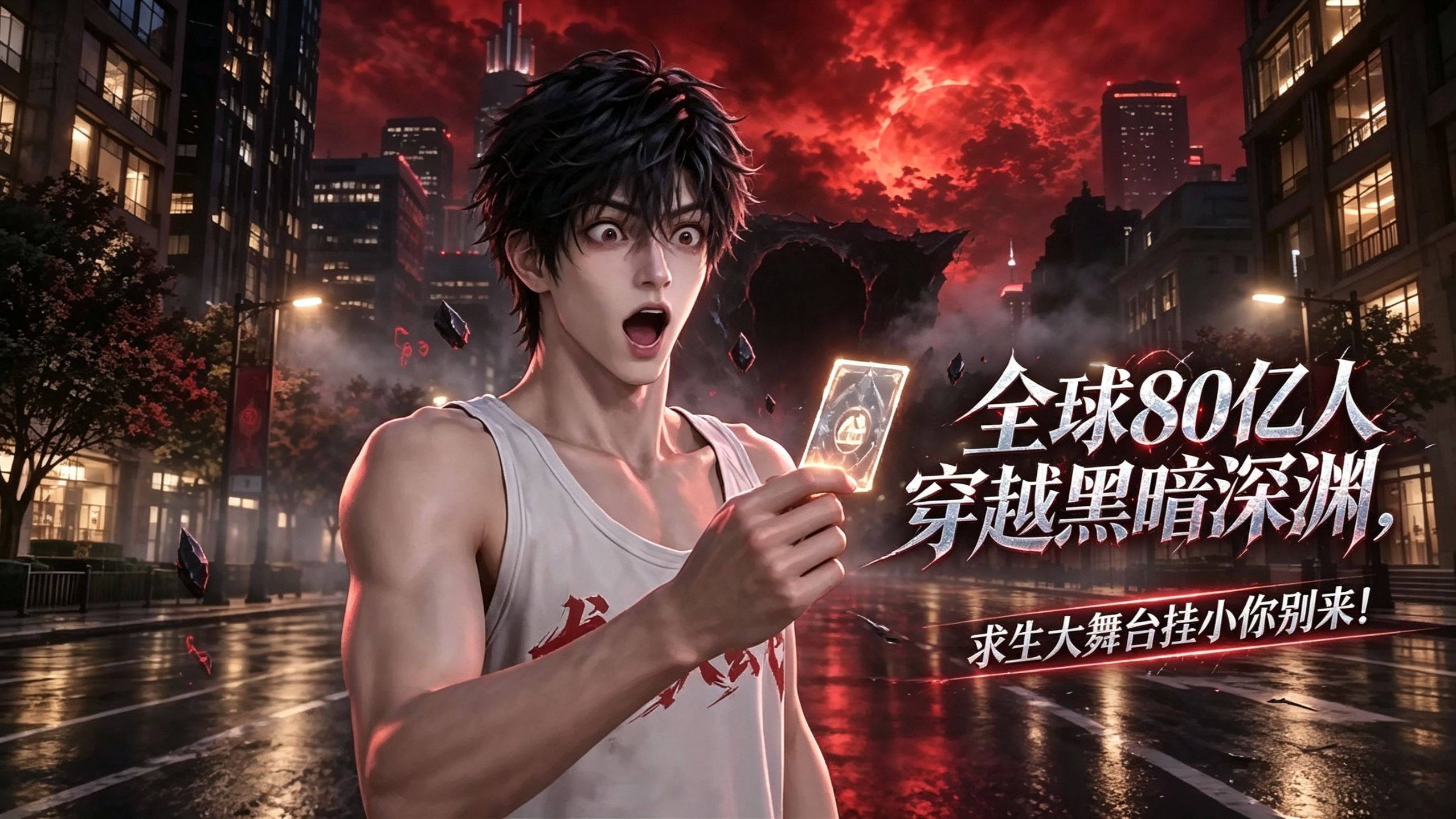 全球80亿人穿越黑暗深渊，求生大舞台挂小你别来！