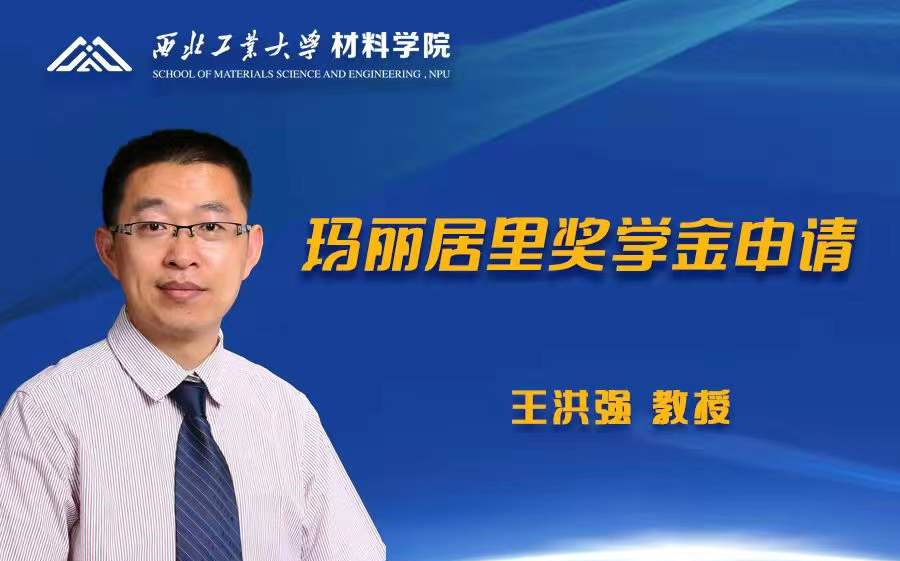 【公“疫”讲座】玛丽居里奖学金申请—西北工业大学—王洪强哔哩哔哩bilibili