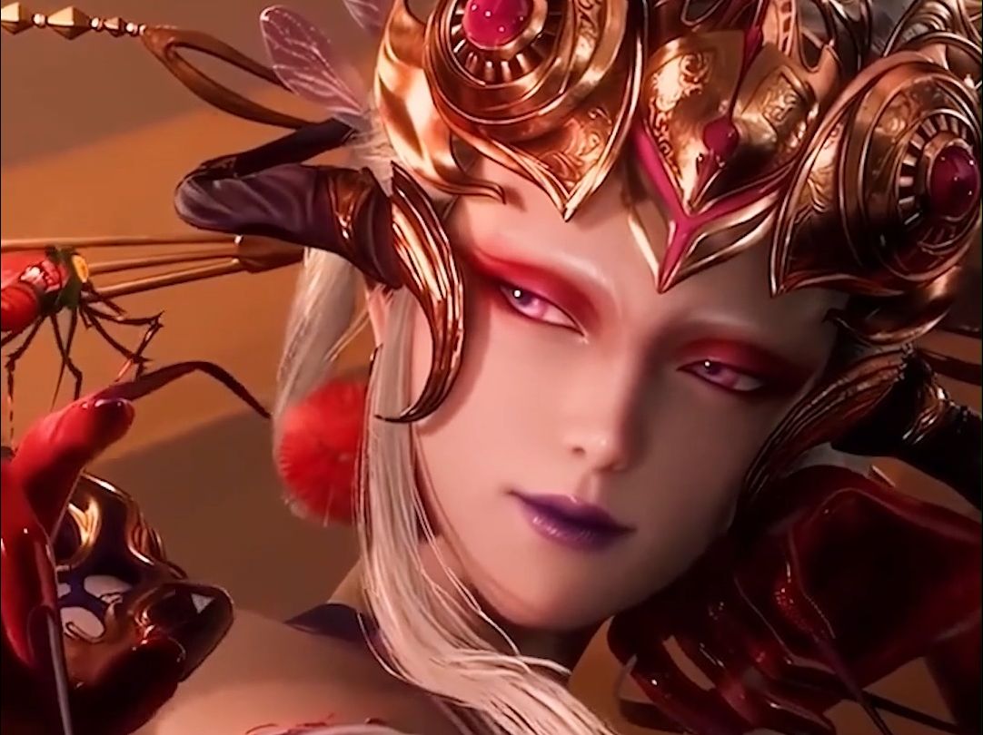 国漫女神文净道人:本体为血翅黑蚊,形象既邪魅冷艳又饱含风情