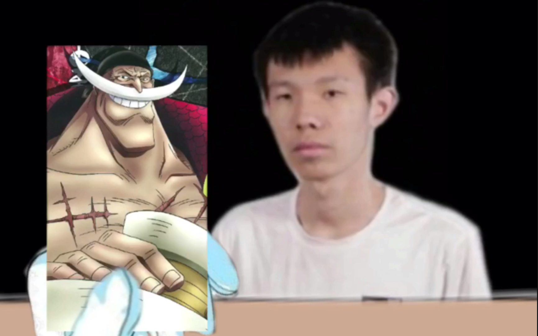 这照片是你么?张嘉文=白胡子