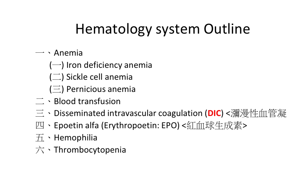 nclex-rn 內外科 chapter 2 血液系統 lesson 1-3: pernicious anemia
