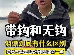 Video herunterladen: 带钩调漂和不带钩调漂到底有什么区别 哪个适合新手