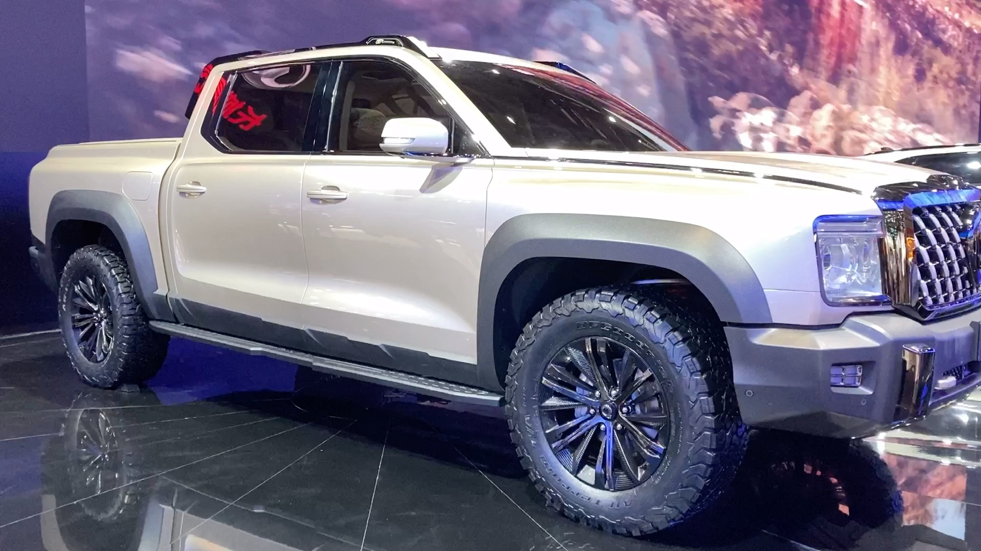 上海车展实拍-新车发布-长城炮-x炮