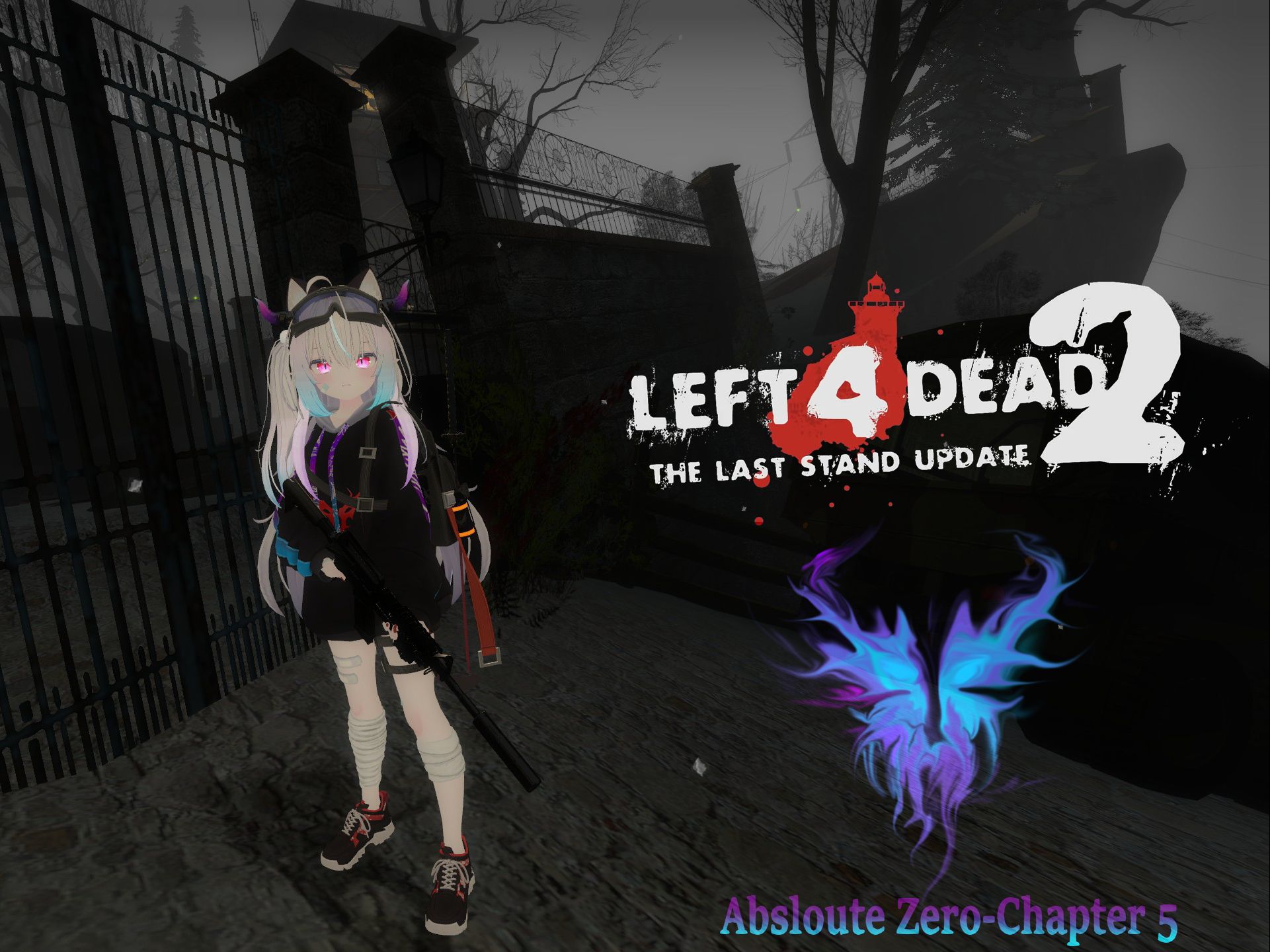 【L4D2模组|骸骨漂泊者】人物MODNavigator.Alessa单机游戏热门视频