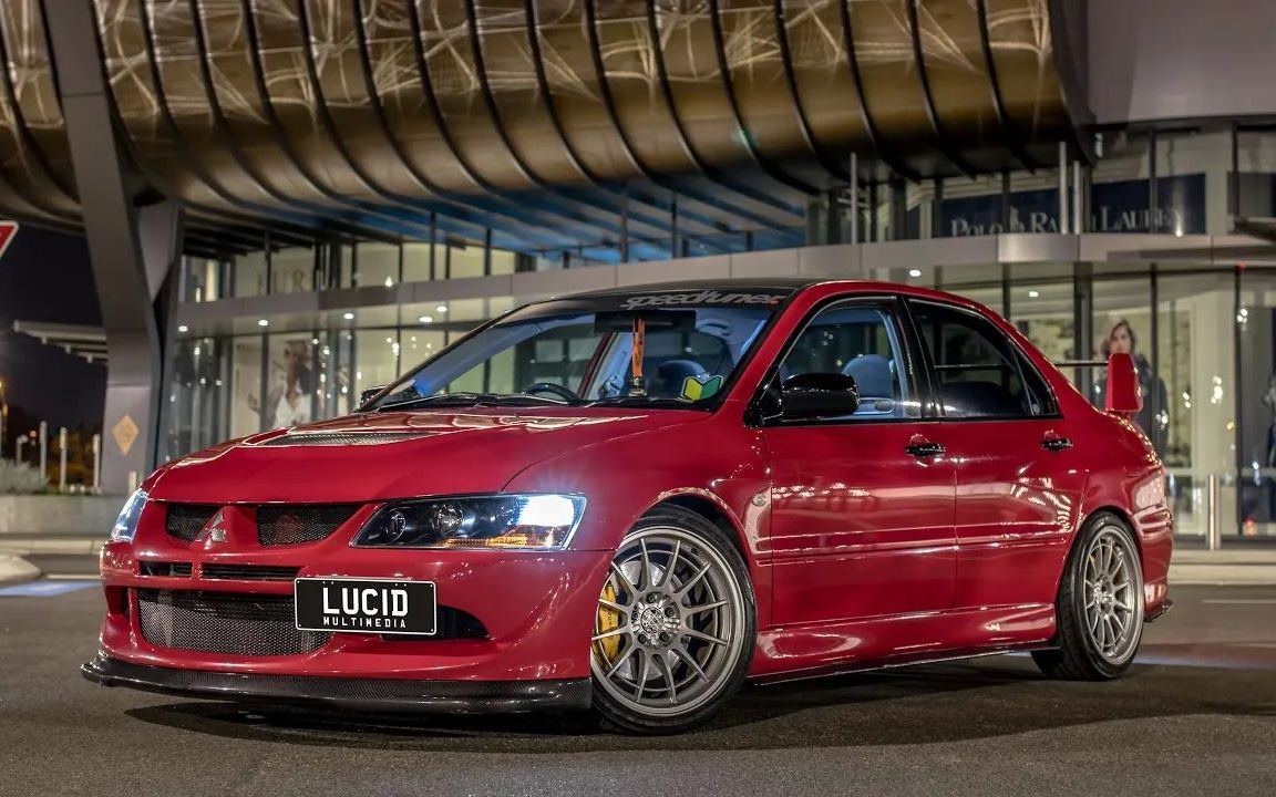 【4k】midnight run丨三菱evo 8