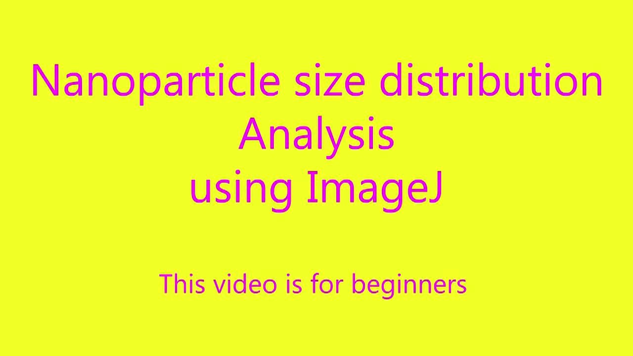 【科研技巧】ImageJ for Nanopartical Size Distrabution Analysis (Gatan)哔哩哔哩bilibili