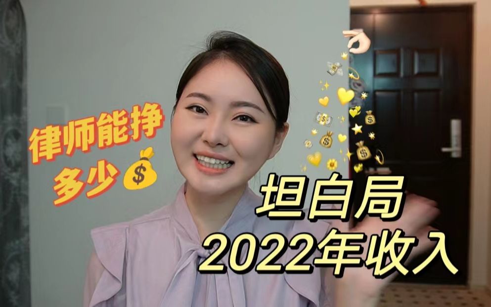 总结2022年,聊聊律师行业收入~哔哩哔哩bilibili