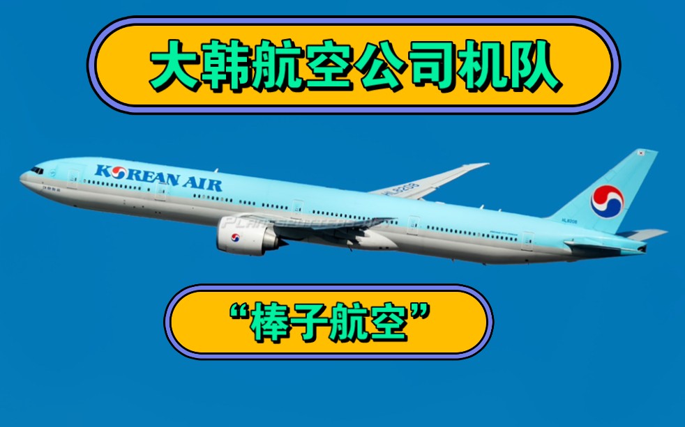 “棒子航空”大韩航空机队情况哔哩哔哩bilibili