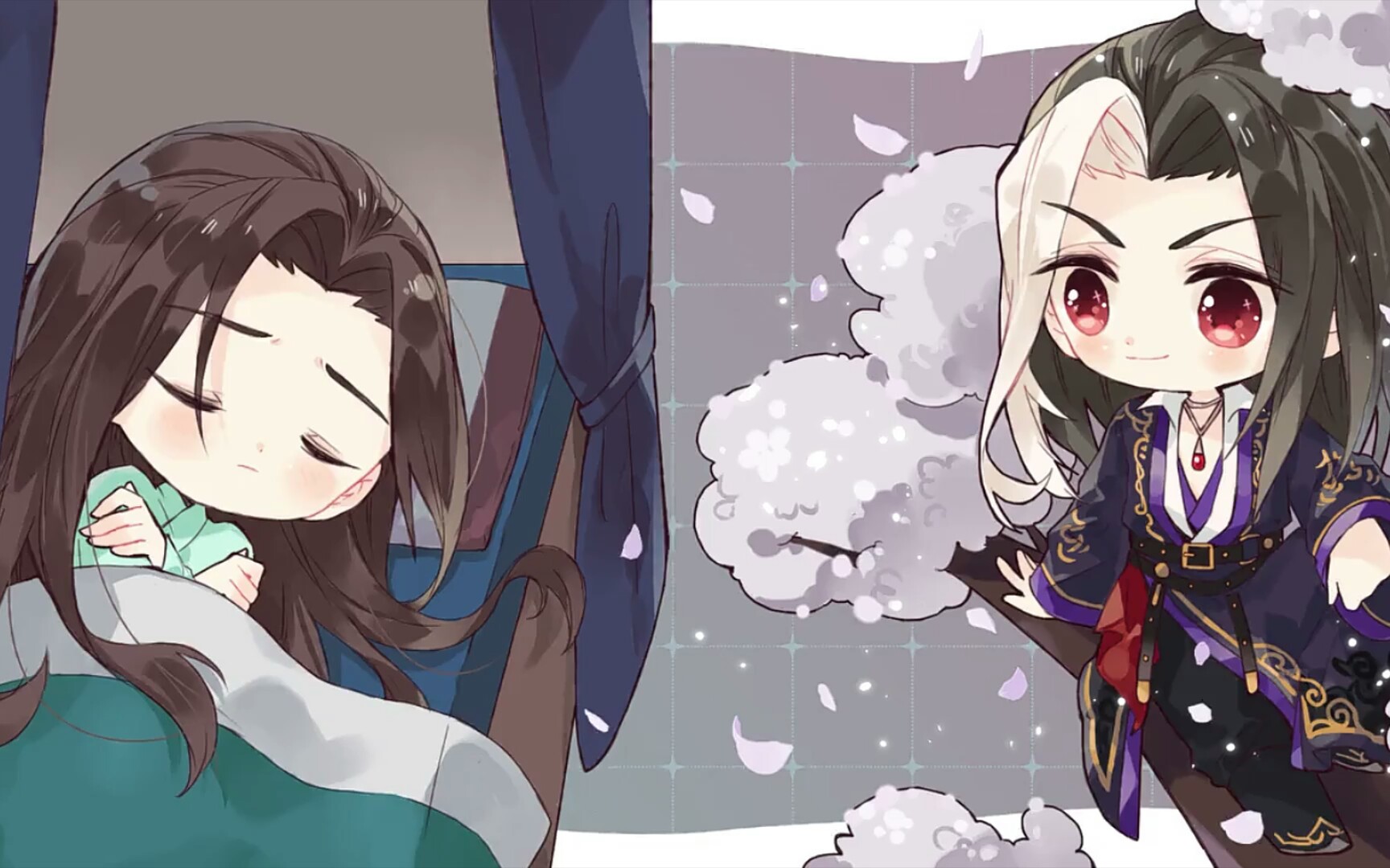 山河剑心小剧场:晏lsp正大光明地偷窥峤峤