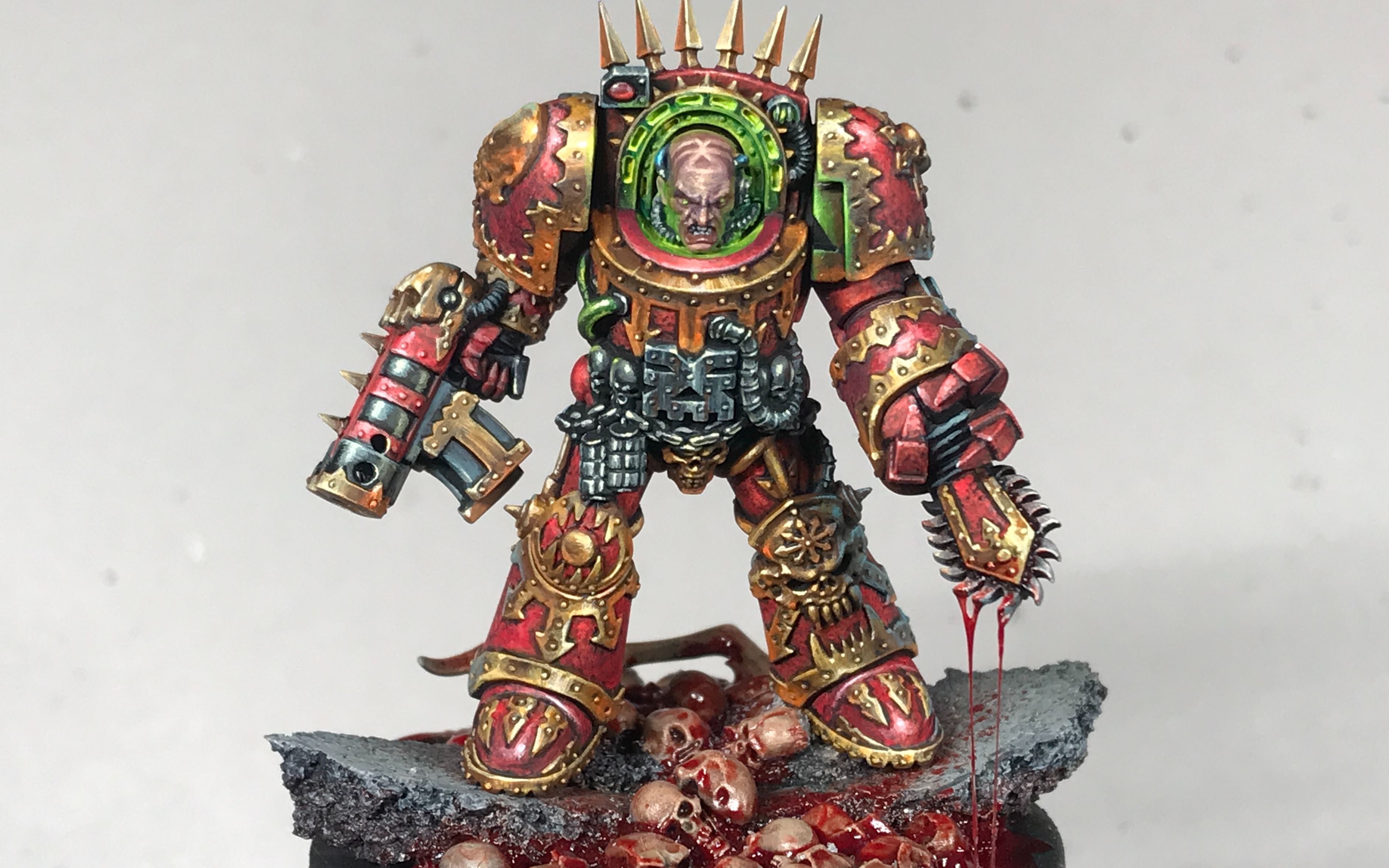 战锤 warhammer 40k csm 吞世者 azrakh the annihilator