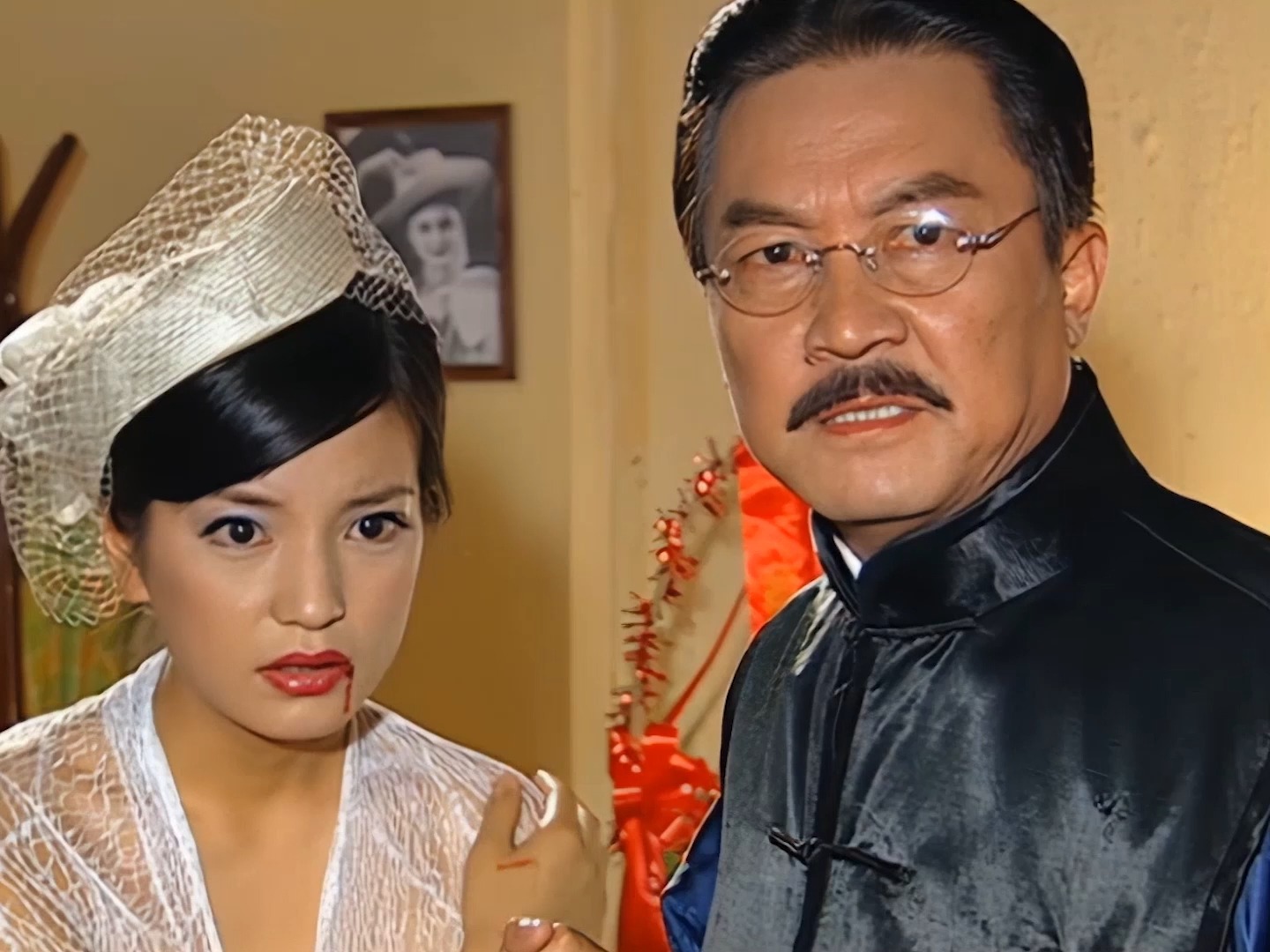 6-1秦五爷因依萍得罪客人大打出手,书桓解围