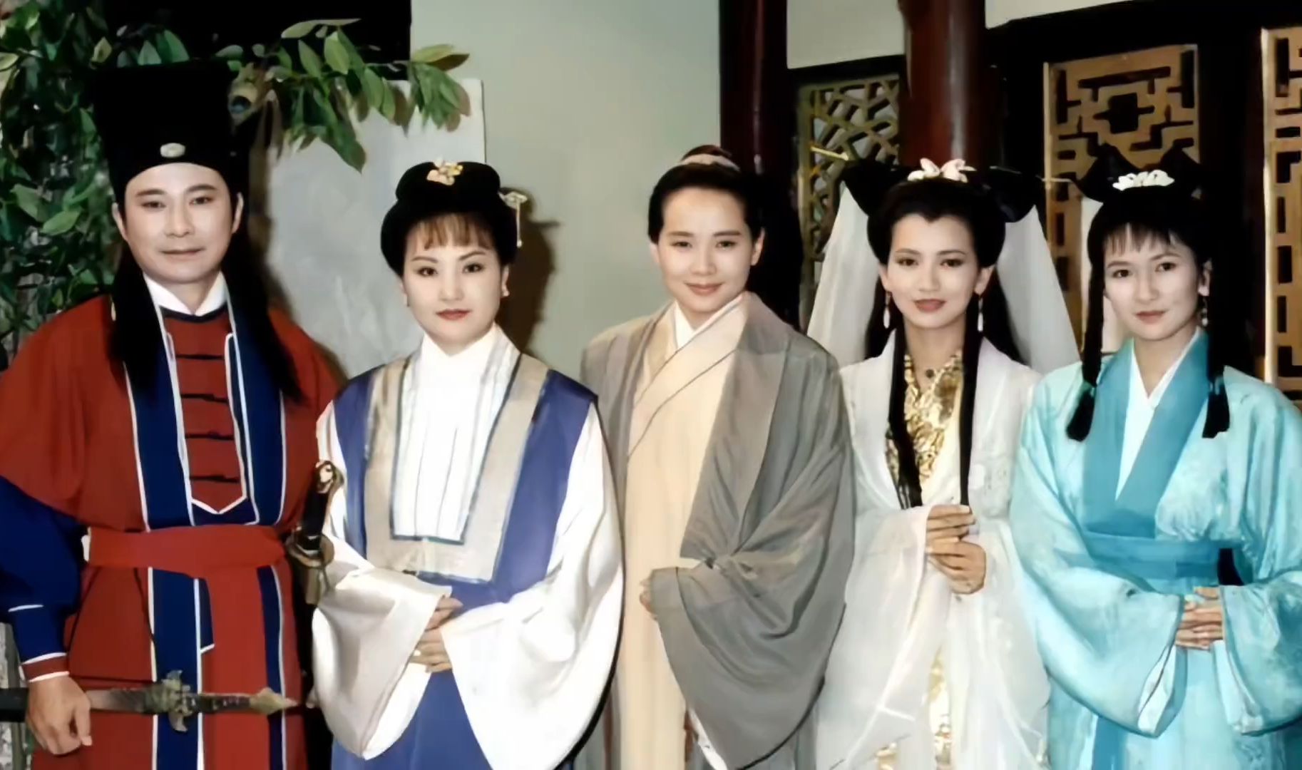 新白娘子传奇五位演员合影,现在才知道,他们就是我们生活的写照!