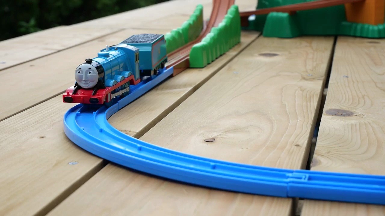 Thomas the Tank Engine Plarail Shed ☆ Harold & Trevor's Talking Station哔哩哔哩bilibili