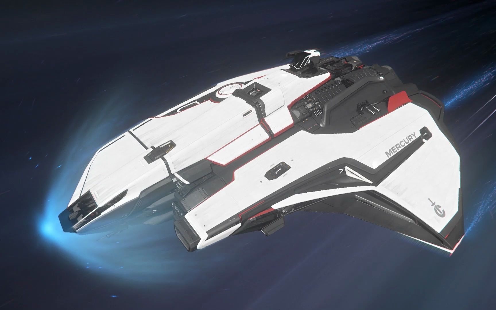 星际公民中的千年隼十字军工业水星精品内饰展示和试飞集锦