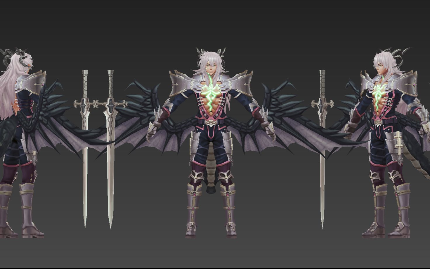 fate齐格飞原创同人建模展示