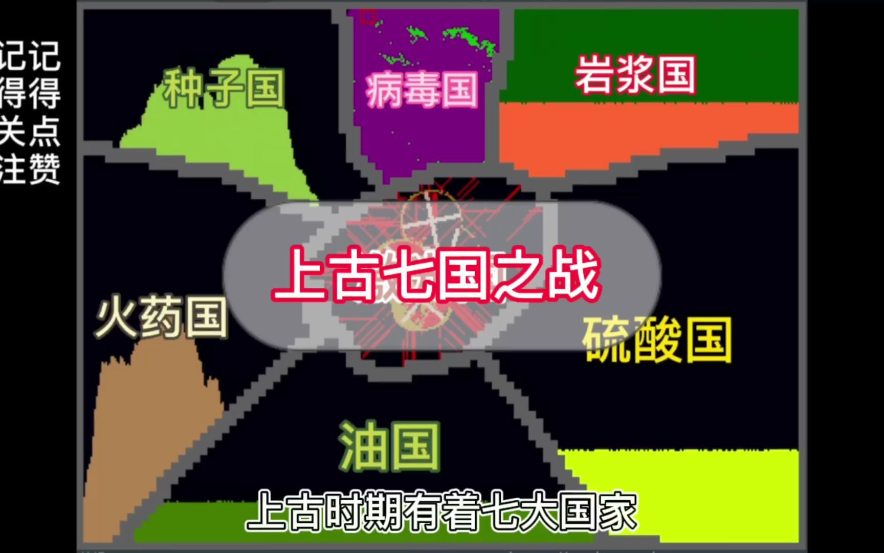 粉末游戏:上古七国之战,哪一国才是最终的获胜者呢?哔哩哔哩bilibili