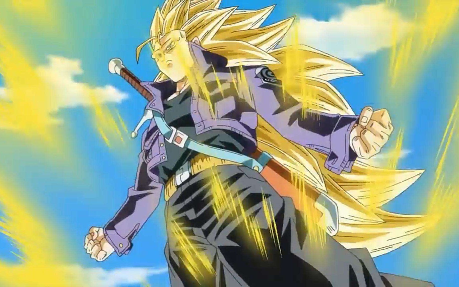 【4k 60帧】人类最后的希望!特南克斯超级赛亚人全部八个形态变身