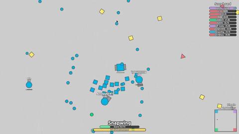 Diep.io - World Record - Triplet FFA 2.4 MIL! 