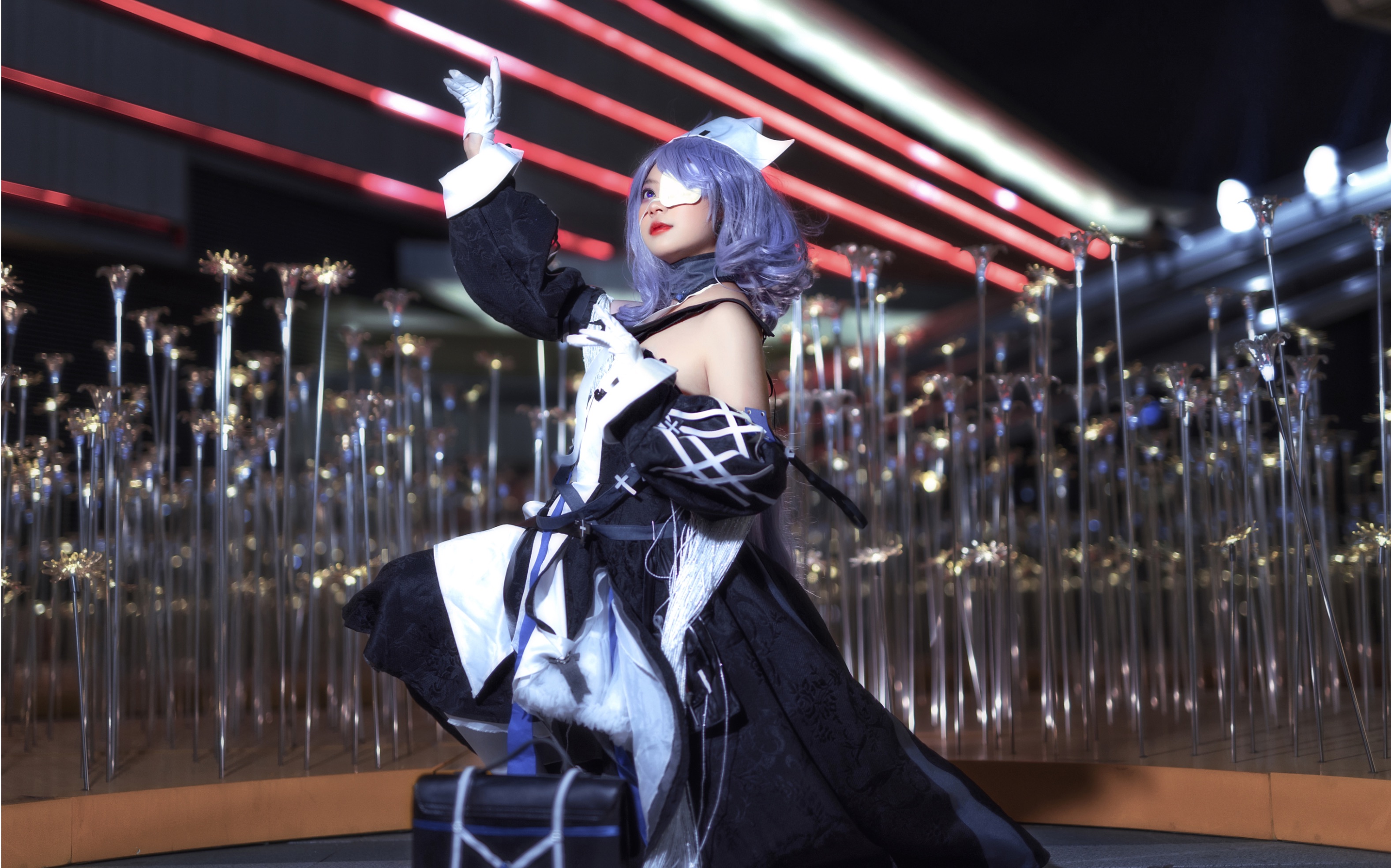 120】明日方舟絮雨cos正片「睡吧,愿所有人都能在雨声里做个好梦…」