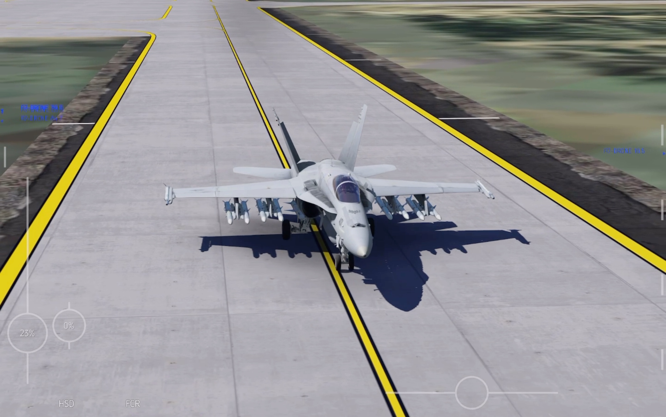 《航母降落hd》f-18新图试飞,看看风景_哔哩哔哩_bilibili