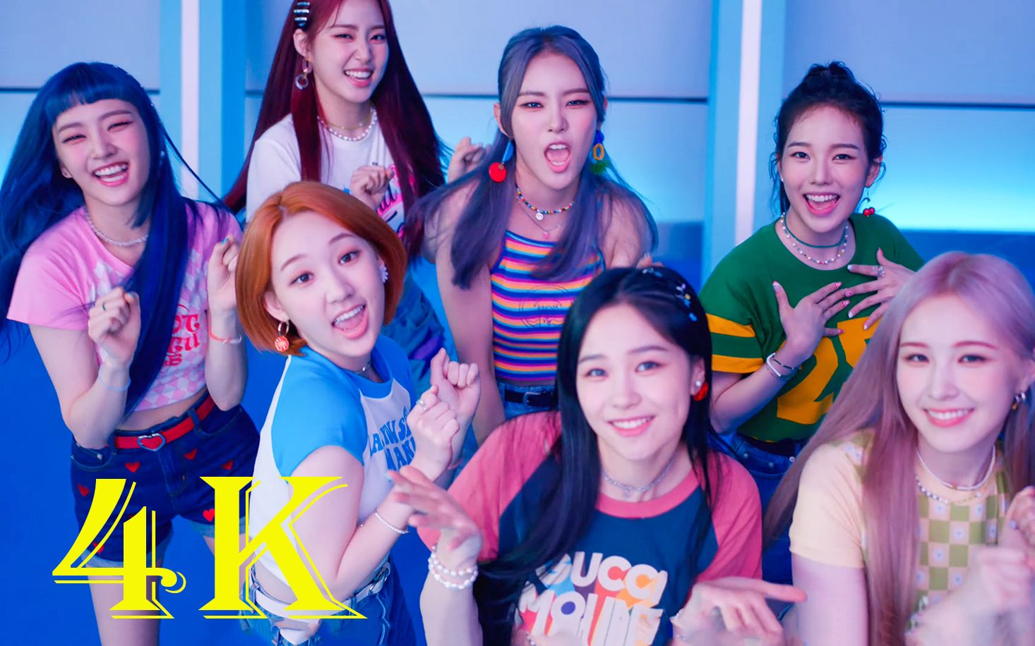 【中字】weeekly回归曲_假日派对 [mv](4k)完整版