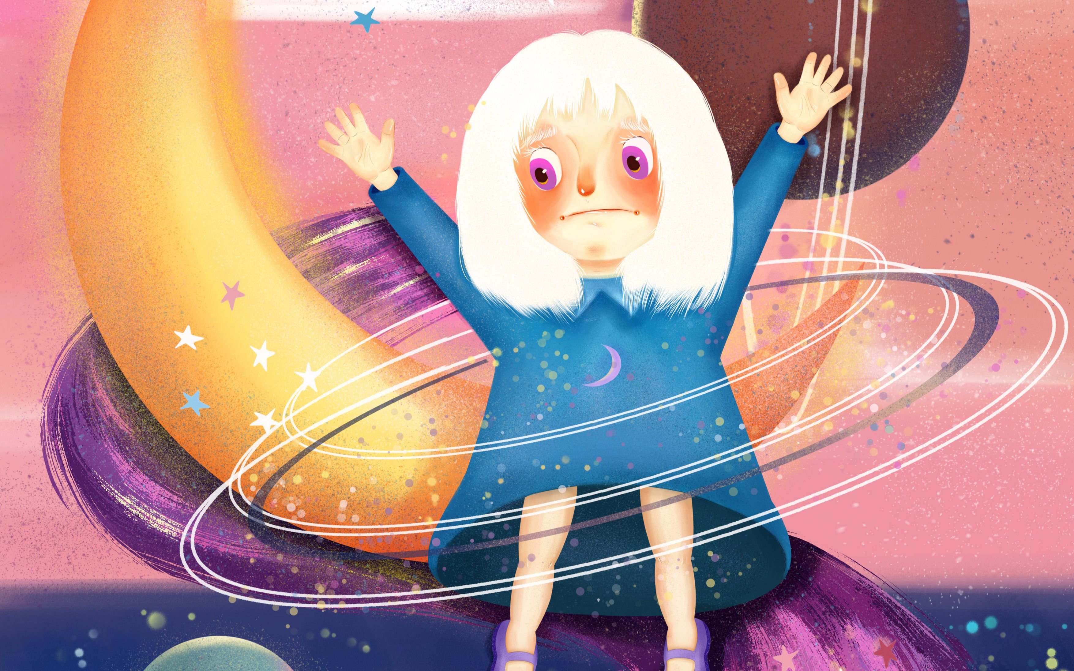 月亮女孩——白化病