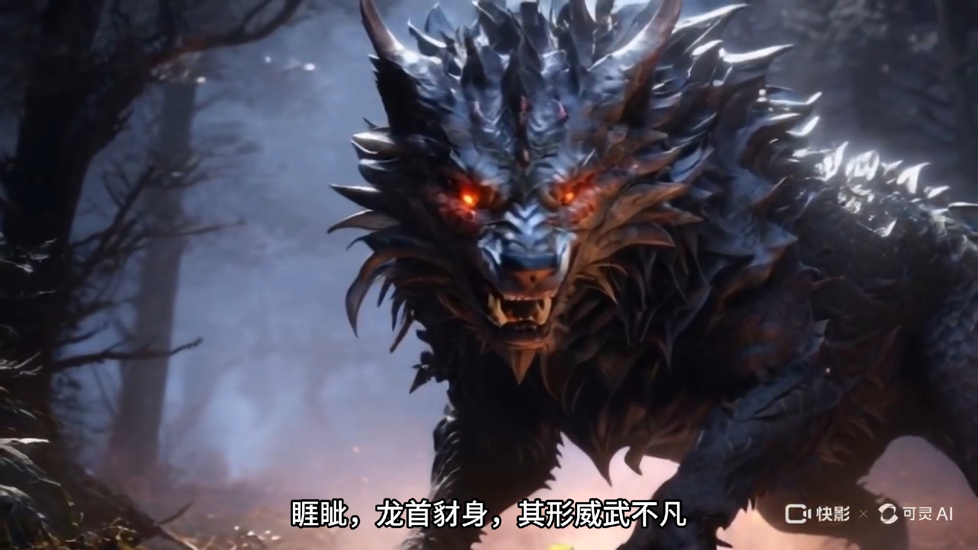 系列》第十一期-睚眦|龙生九子|正义·复仇·勇猛刚烈神兽|山海经|ai