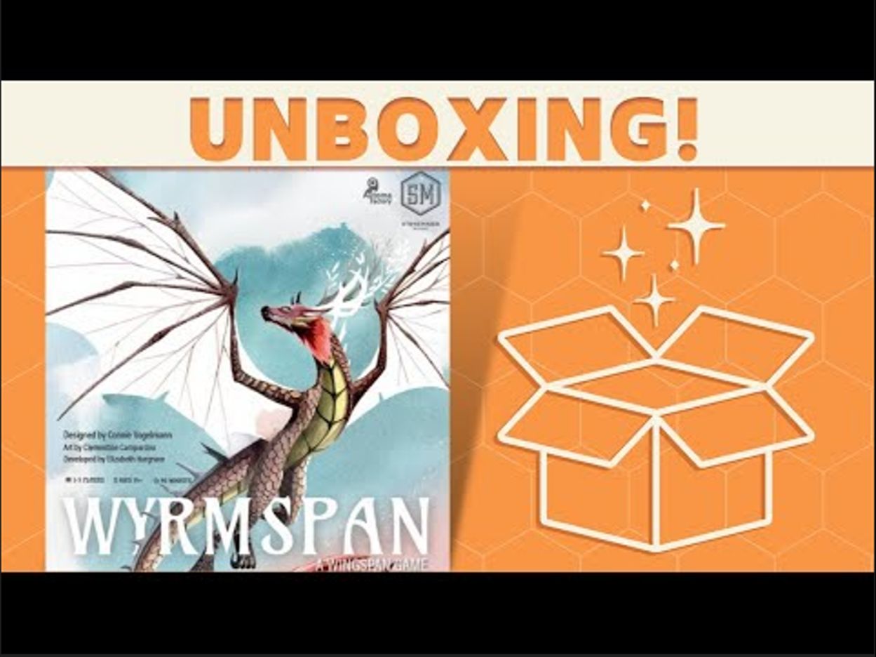 《龙翼翱翔》(2024)开箱视频 wyrmspan - unboxing!