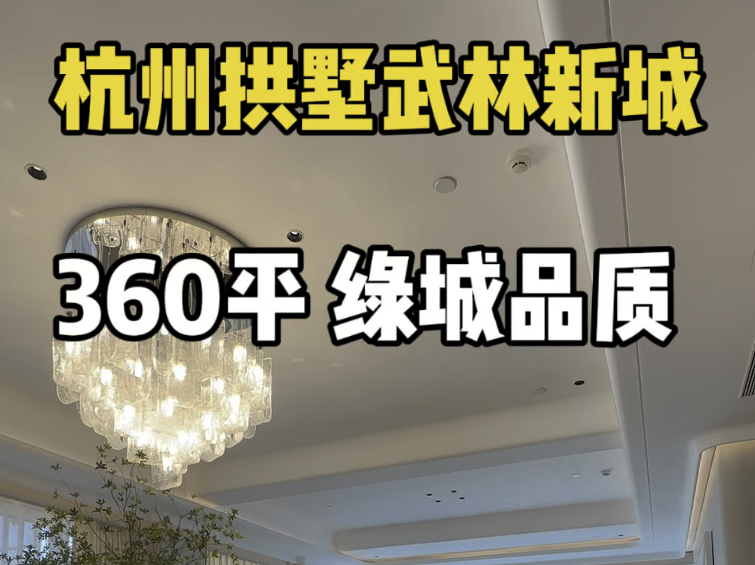 杭州拱墅区 武林新城 360平的家哔哩哔哩bilibili