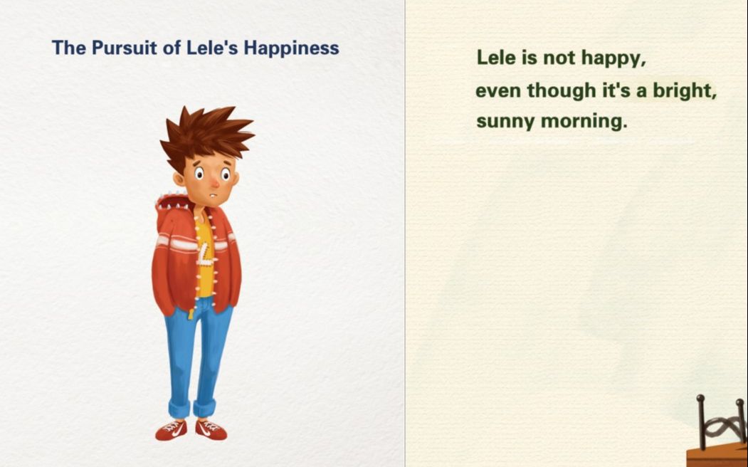 [图]The Pursuit of Lele's Happiness绘本内容讲解